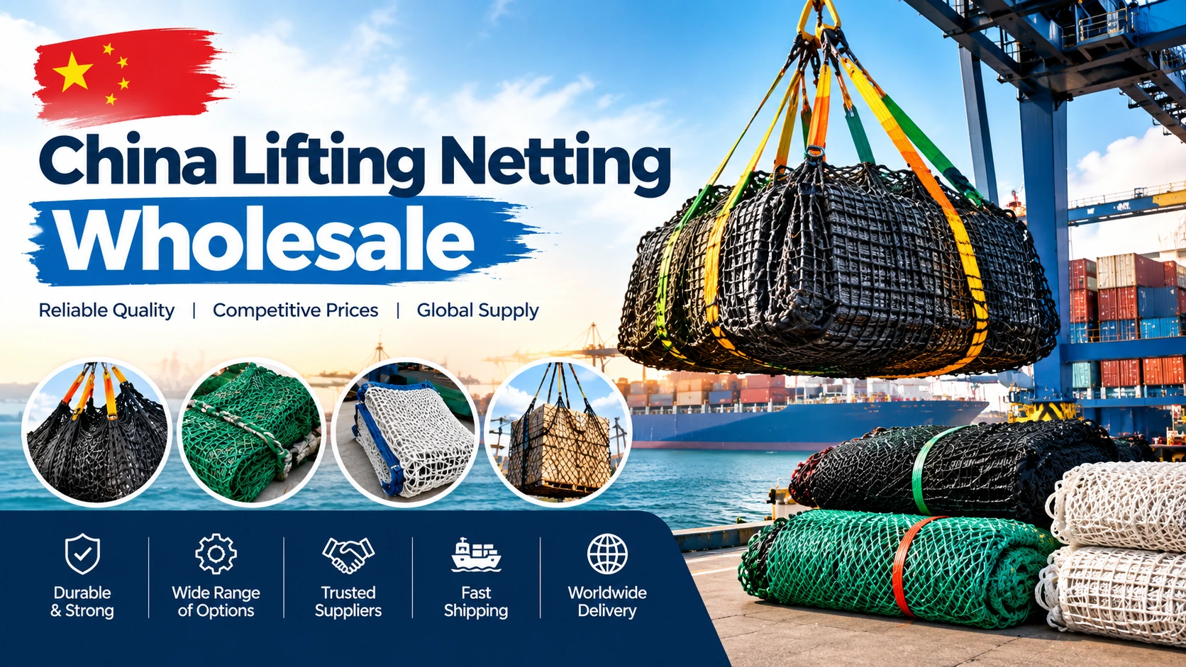 China lifting netting wholesale
