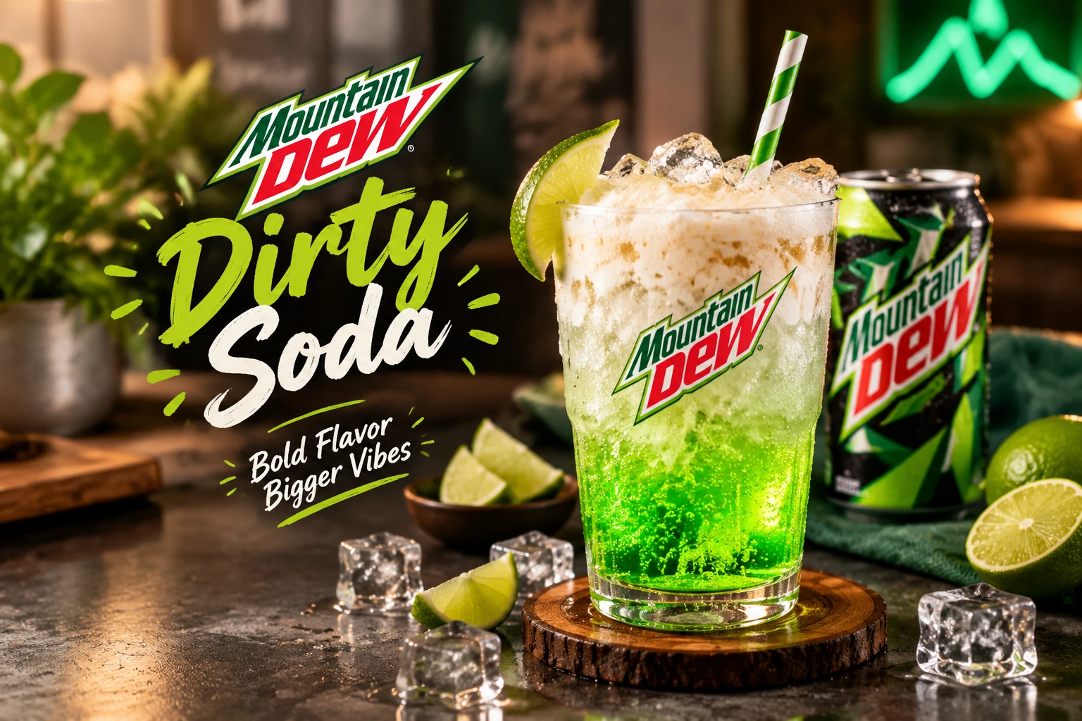 mountain dew dirty soda