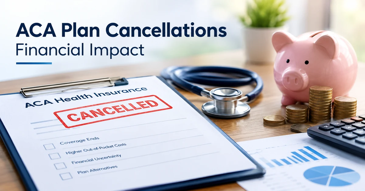 ACA Plan Cancellations Financial Impact in 2026