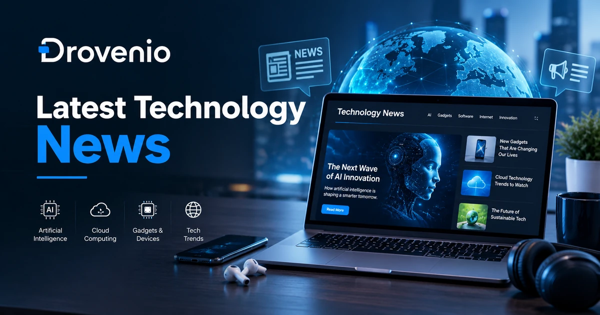 drovenio latest technology news